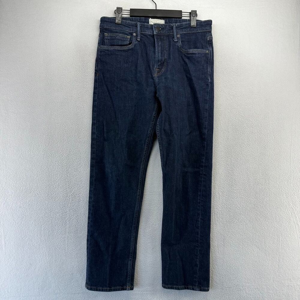 Rising Sun Jeans mens 31x30 Blue Dark wash Slim Straight Fit Cotton Los Angeles